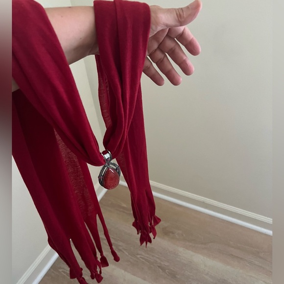 ✅ Bundle of 3 water drop Pendant Necklace Scarfs bundle - Picture 6 of 11